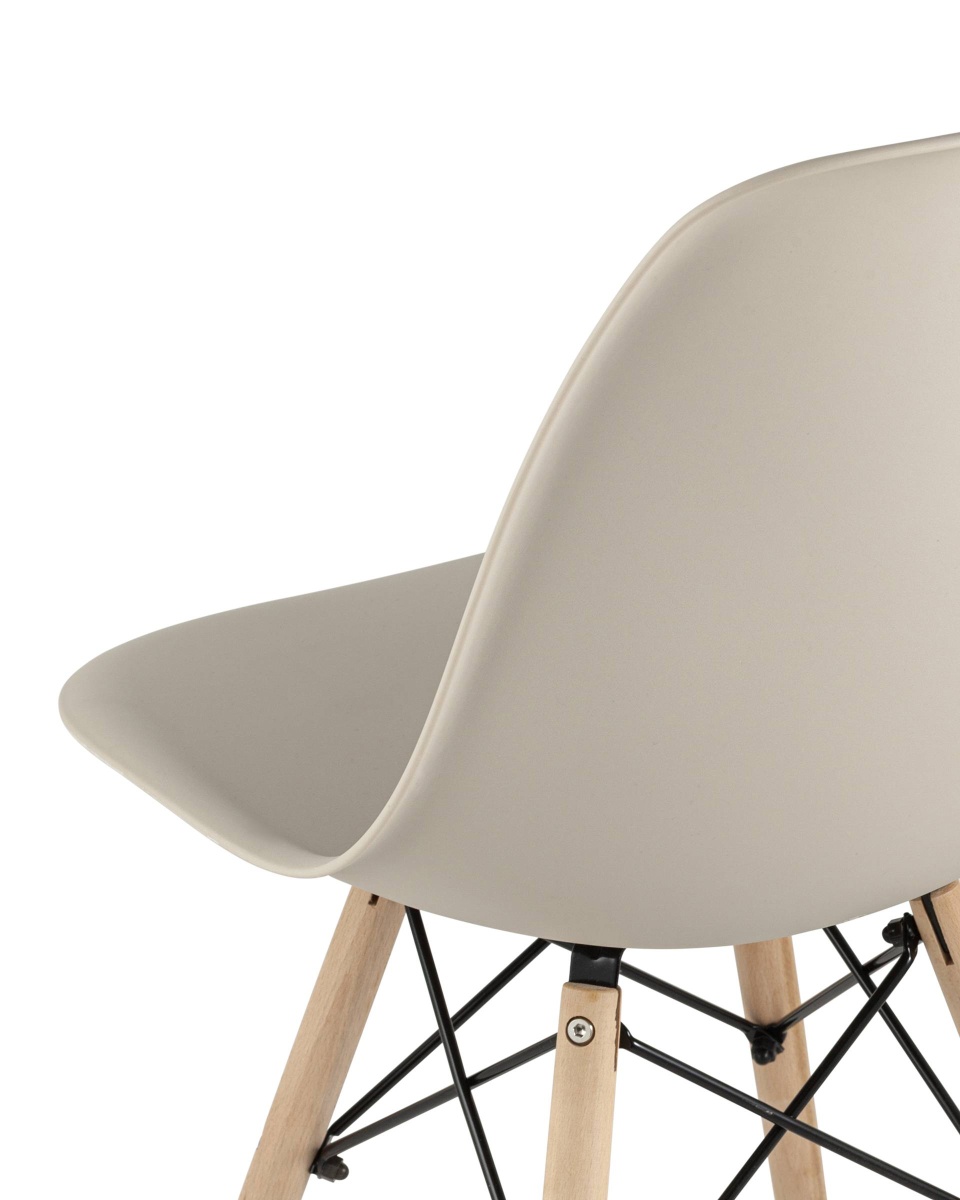 Стул Eames Style DSW бежевый x4