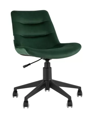 Кресло компьютерное Остин велюр зелёный